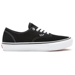 Zapatillas Vans Skate Authentic Negras Blancas